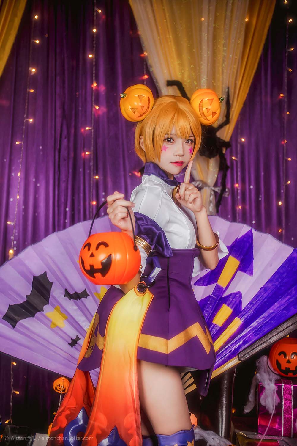 桜桃喵 – 万圣前夜
