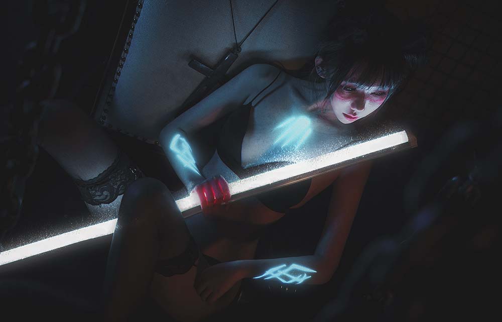 仙女月 – 赛博