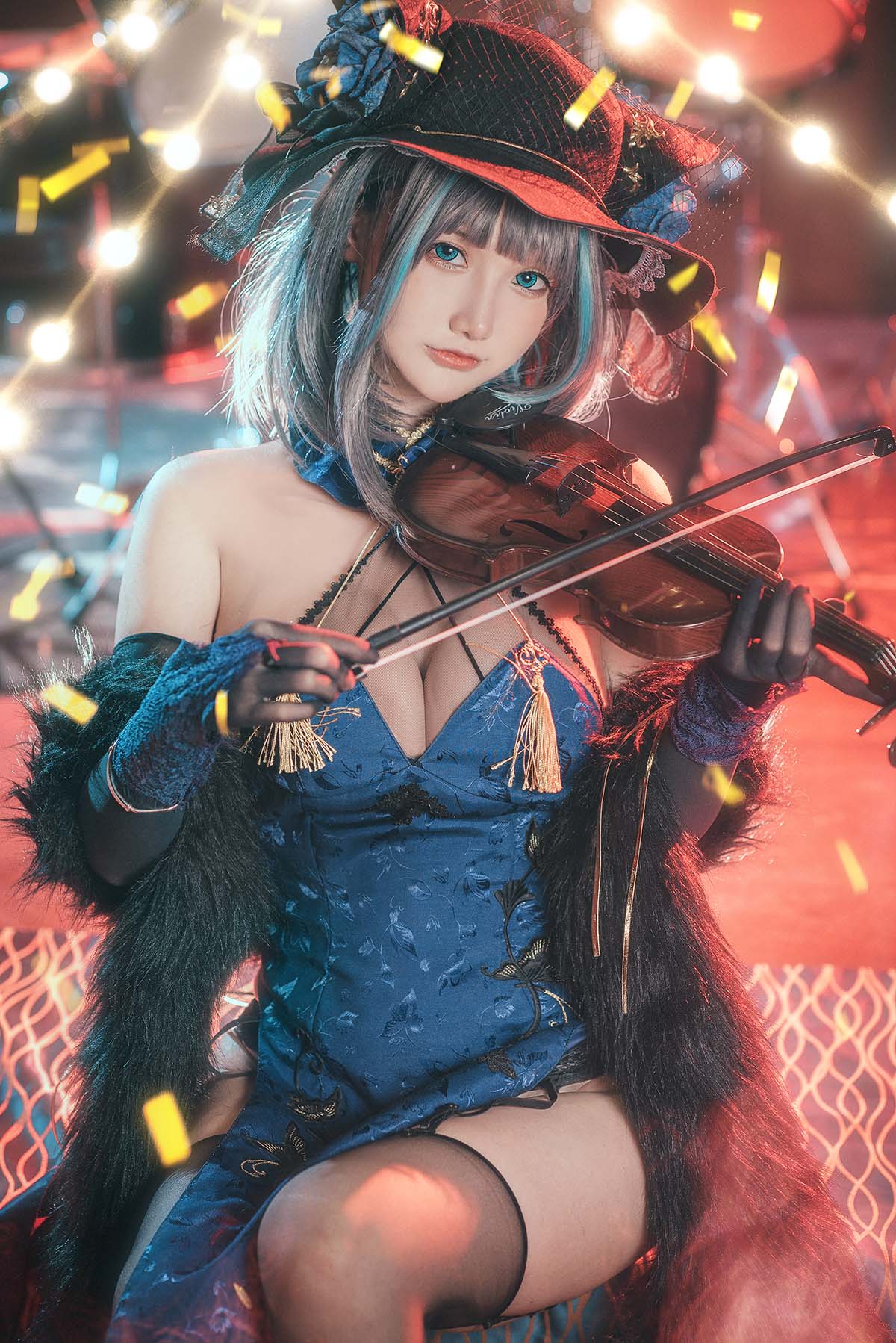 仙九Airi – 柴郡旗袍