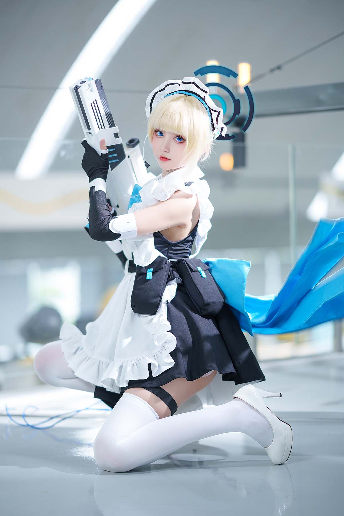 大大卷卷小卷 – 碧蓝档案飞鸟马时 短女仆