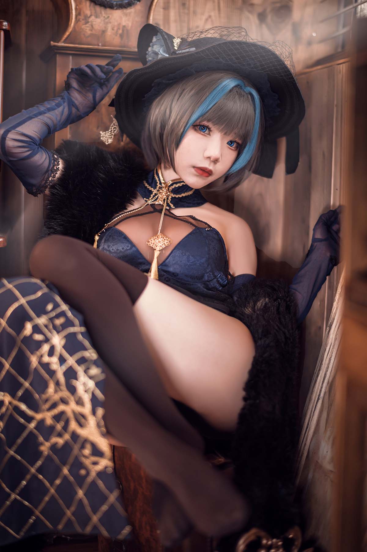 王胖胖u – 柴郡旗袍