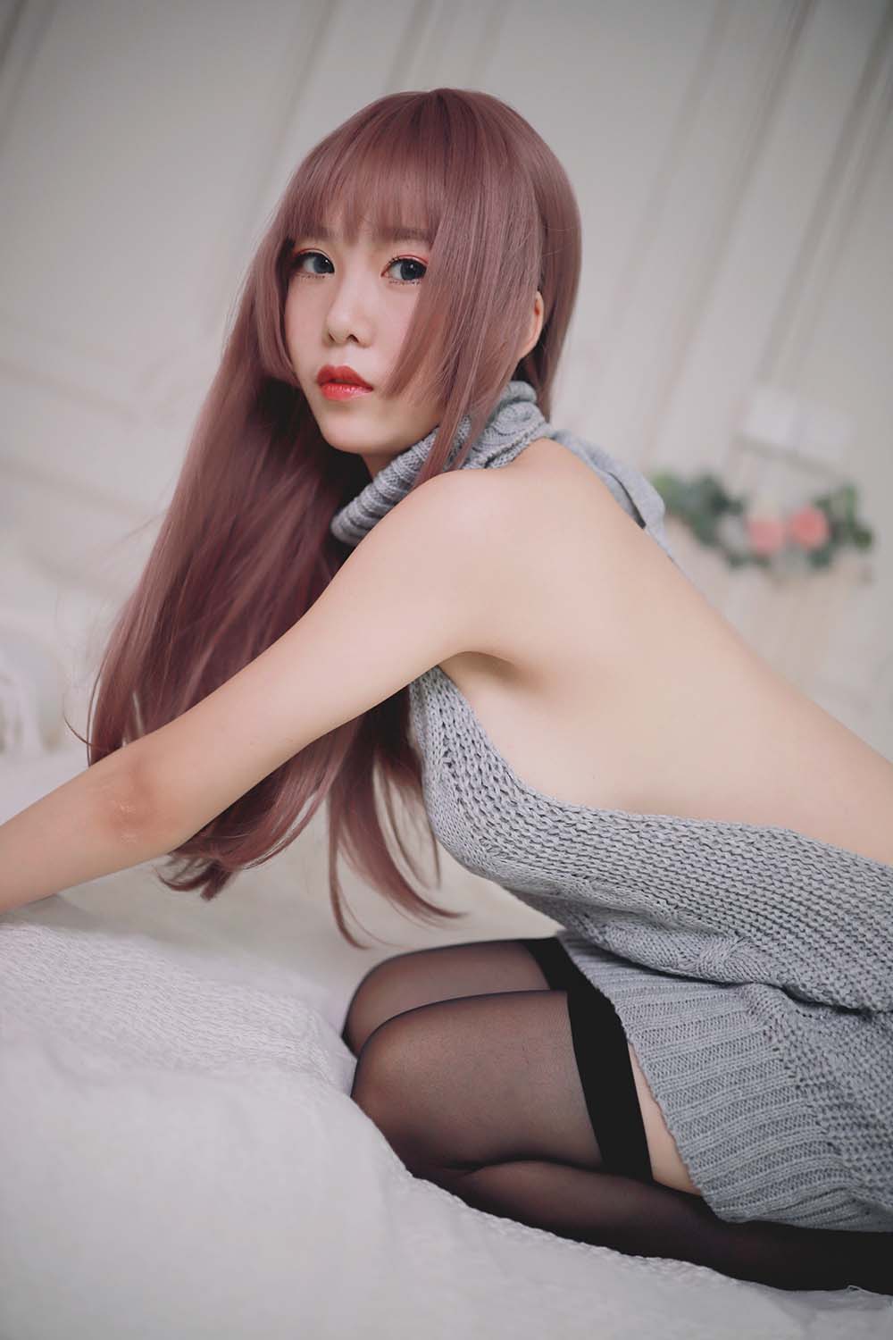 抖娘-利世 – 毛衣