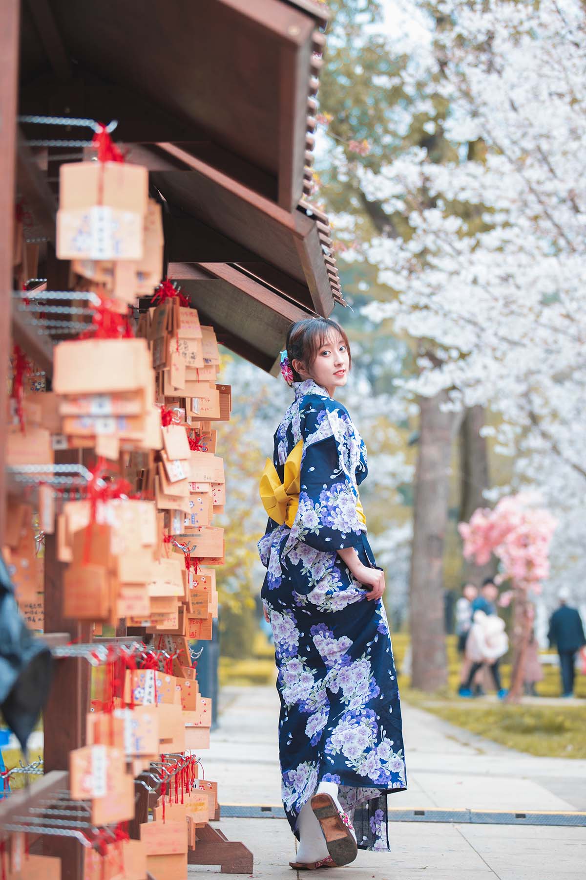 冬马路纱 – 樱园浴衣