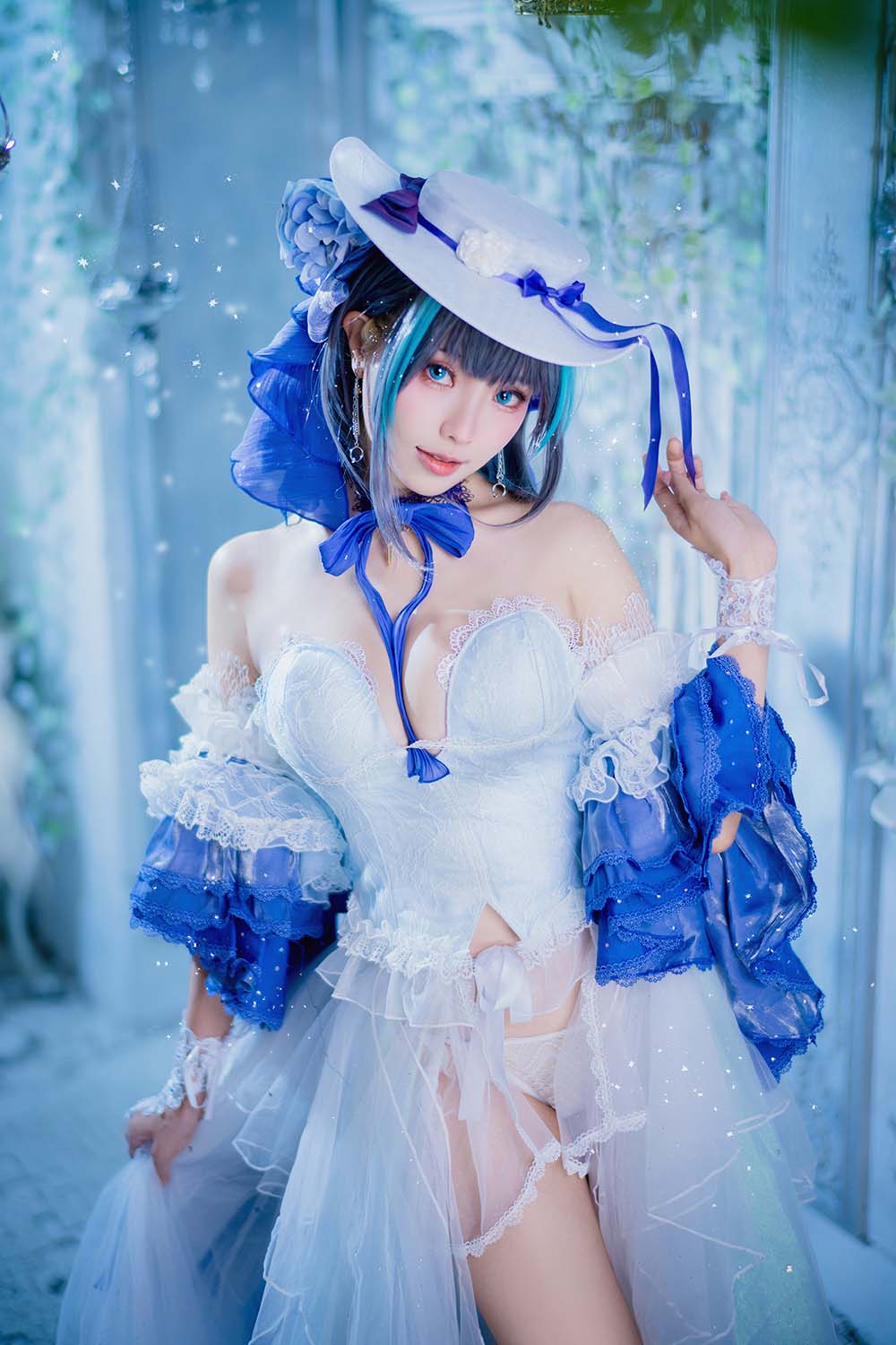 Ely_eee(ElyEE子) – Cheshire Dress 柴郡禮服
