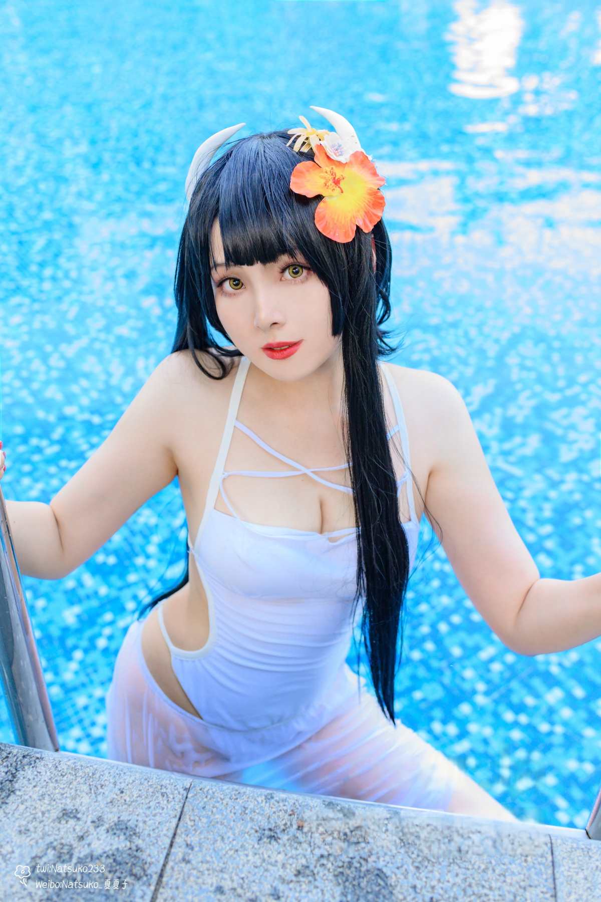 Natsuko夏夏子 – 碧蓝航线 比叡泳装