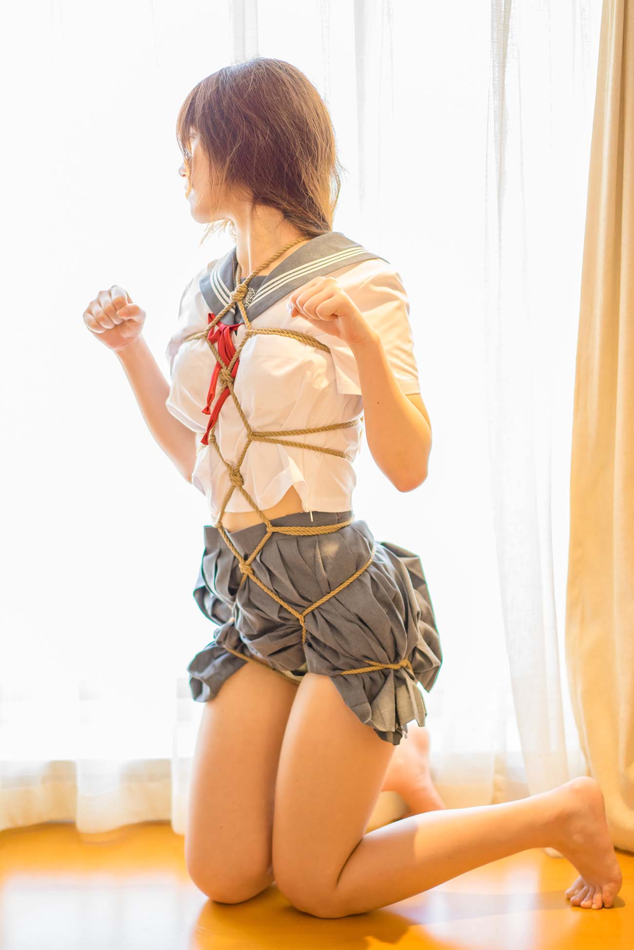 幻梦少女集-绳艺捆绑的艺术001