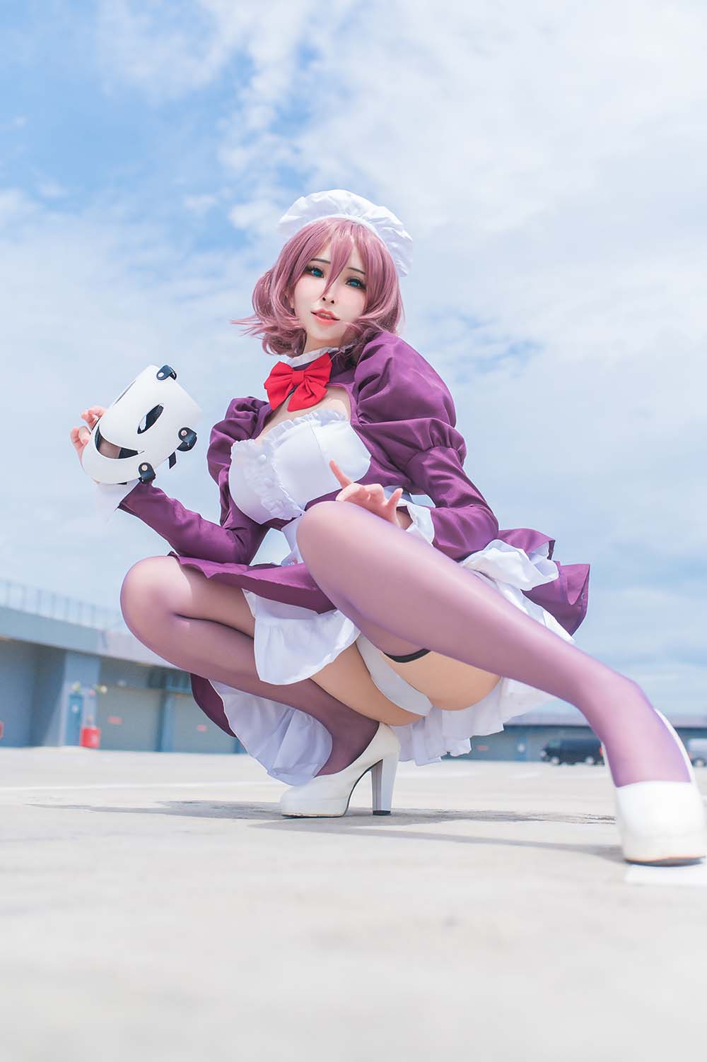 花リリ(Plant Lily) – Maid Mask