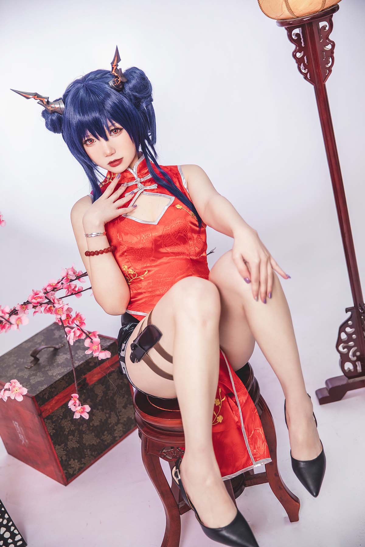 雪晴Astra – 明日方舟 陈 旗袍