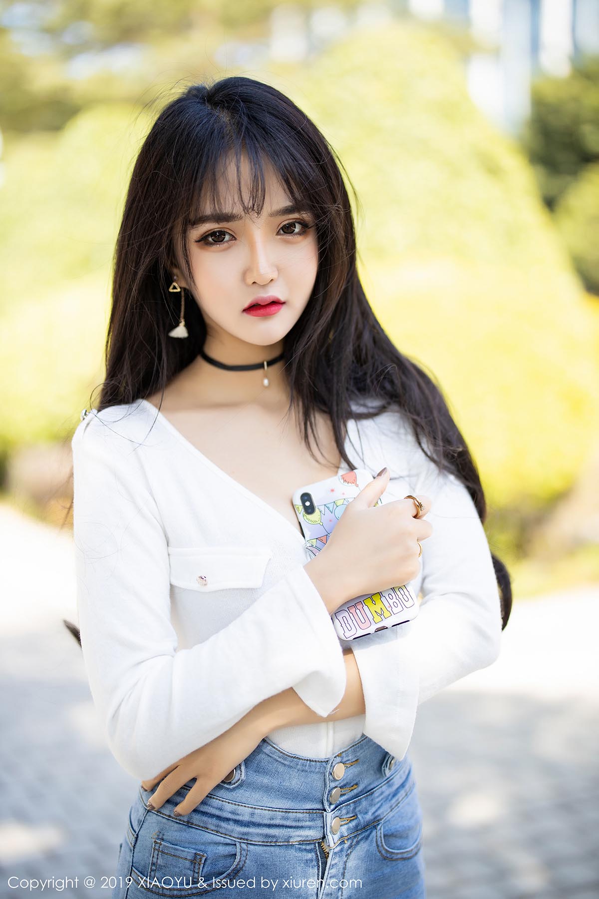 [XIAOYU语画界]YU20191211VOL0212 2019.12.11 VOL.212 性感牛仔裤与现代衬衫丝袜 Miko酱吖