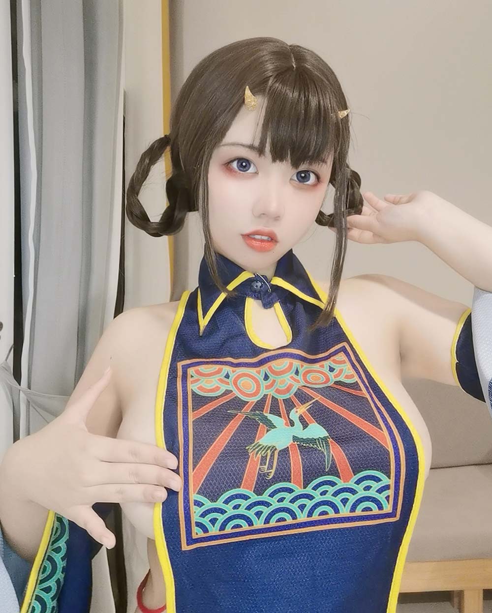 啊日日_Ganlory – 小僵尸自拍