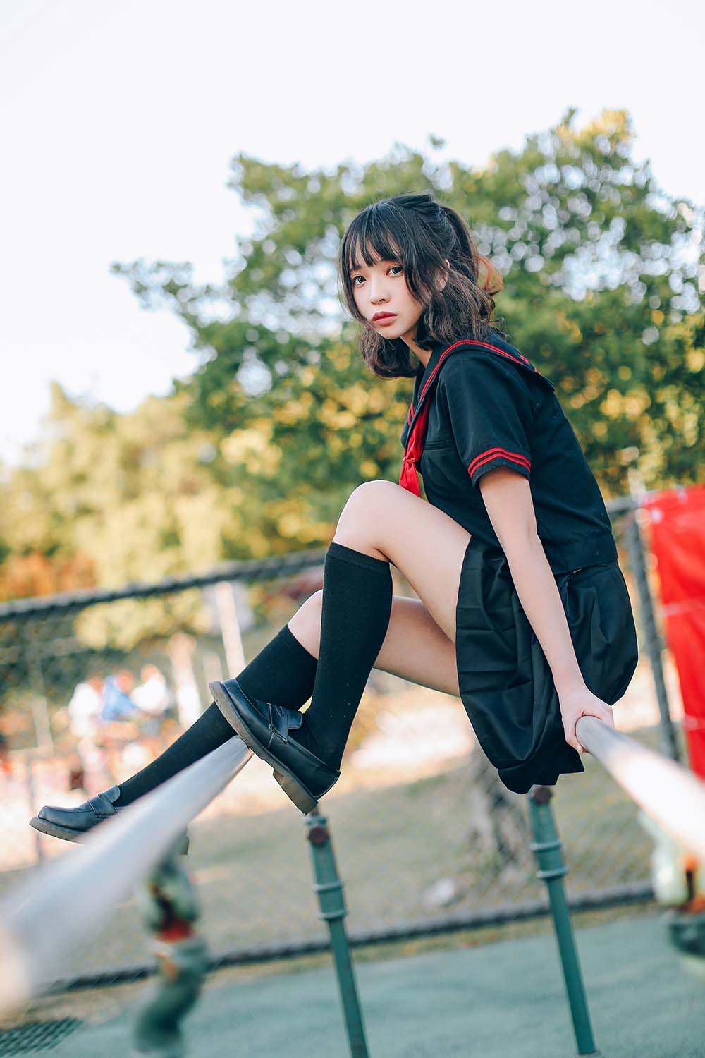 疯猫ss – 室外JK