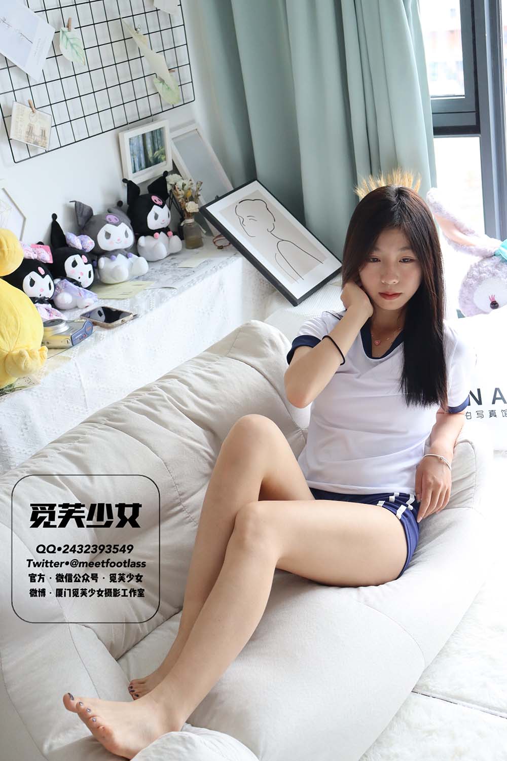 [觅芙少女]NO.001 漫画里走出来的日系体操服美少女