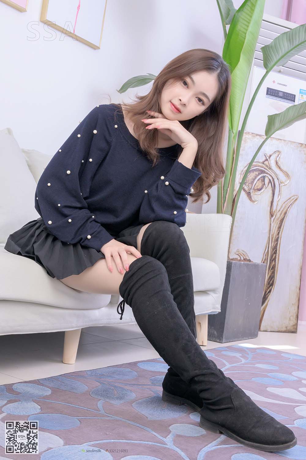 [SSA丝社]超清写真 NO.231 文娟小姐姐冬天标配长筒靴
