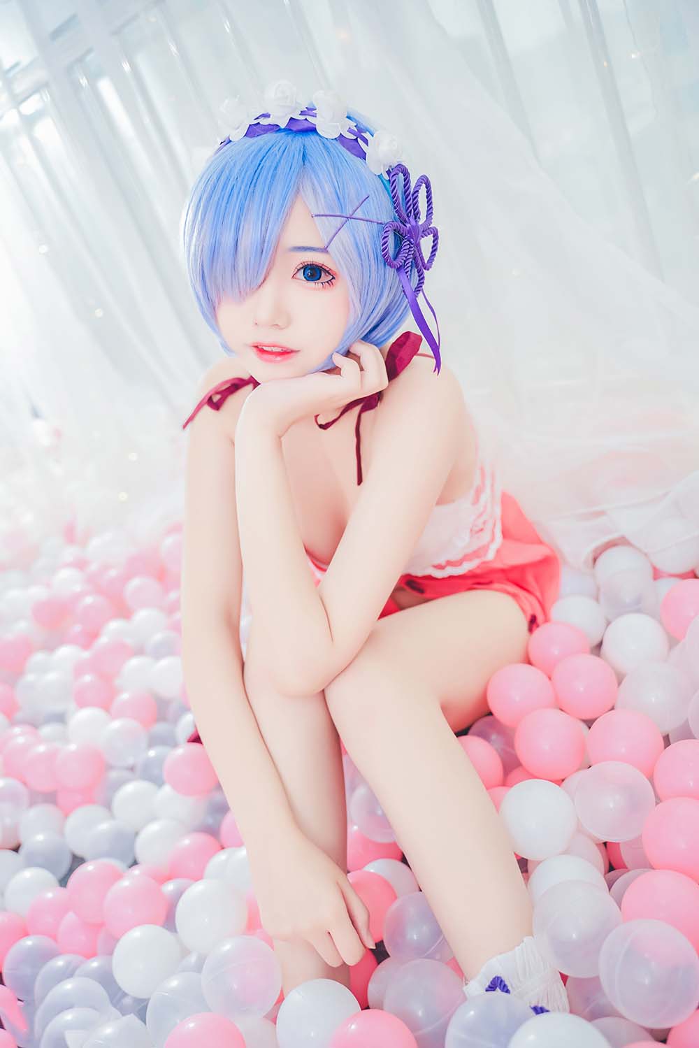 猫君君MaoJun – 粉嫩嫩的雷姆