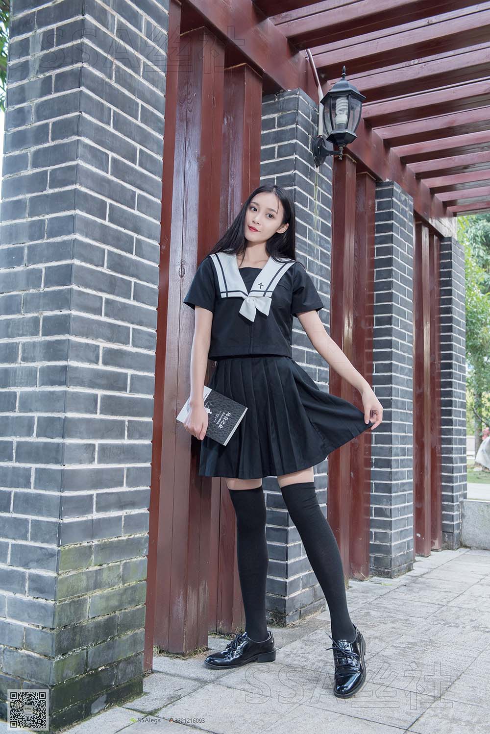 [SSA丝社]超清写真 NO.060 君君 JK制服游公园