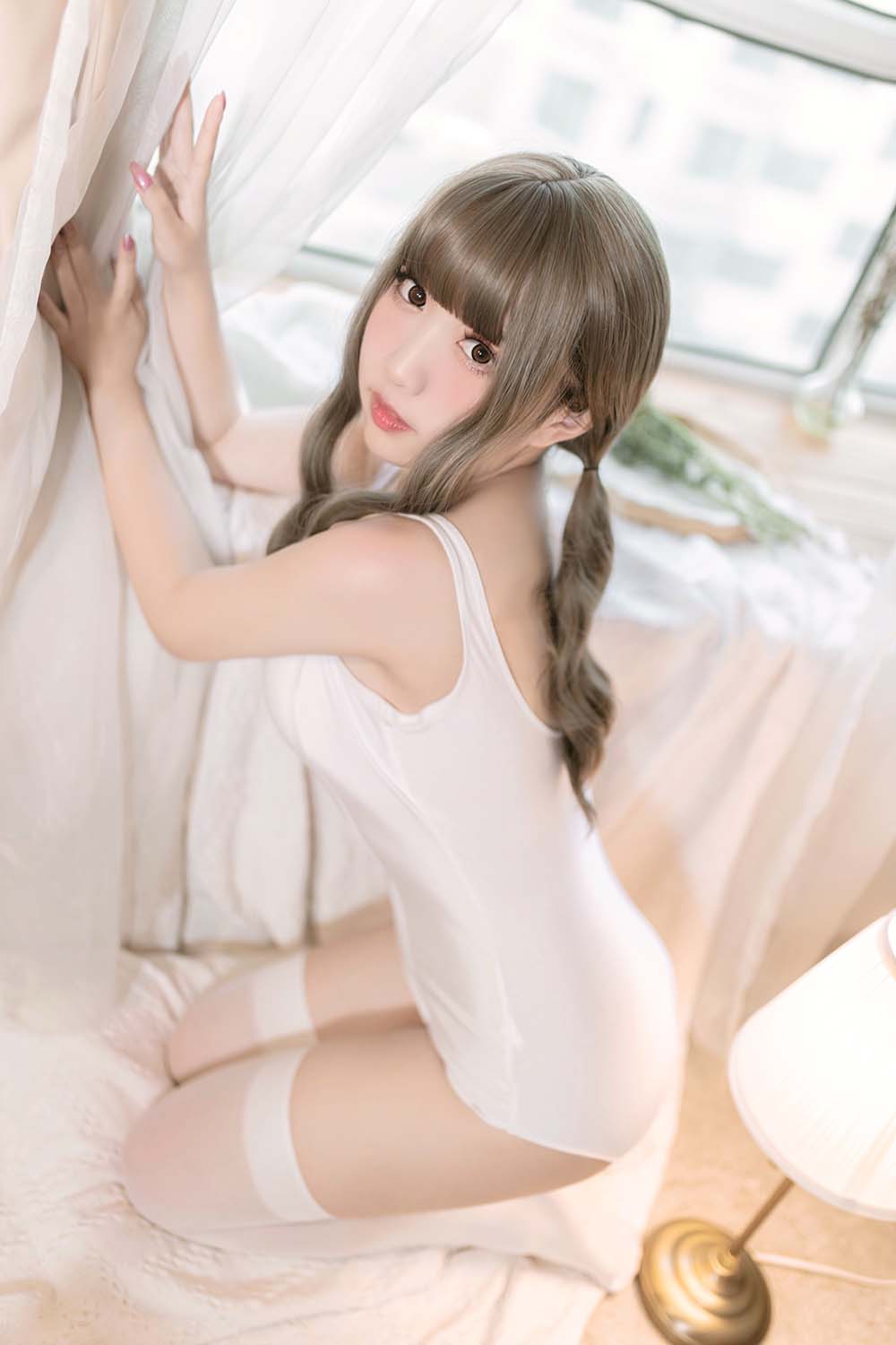 貓田聖奈奈(桃之啾啾) – 白色死库水