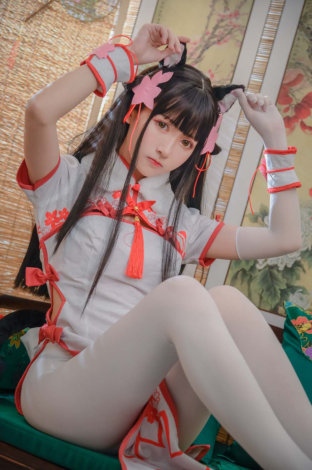 鳗鱼霏儿 – 碧蓝华裳 夕暮