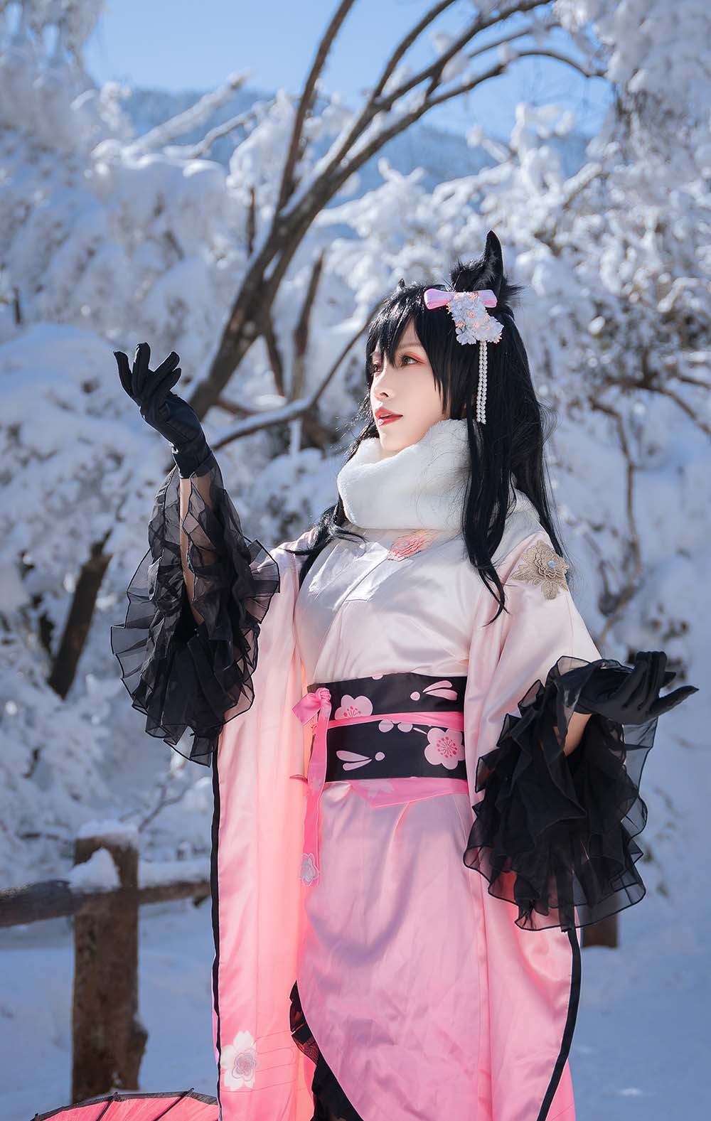 Neko-薇薇 – 爱宕和服