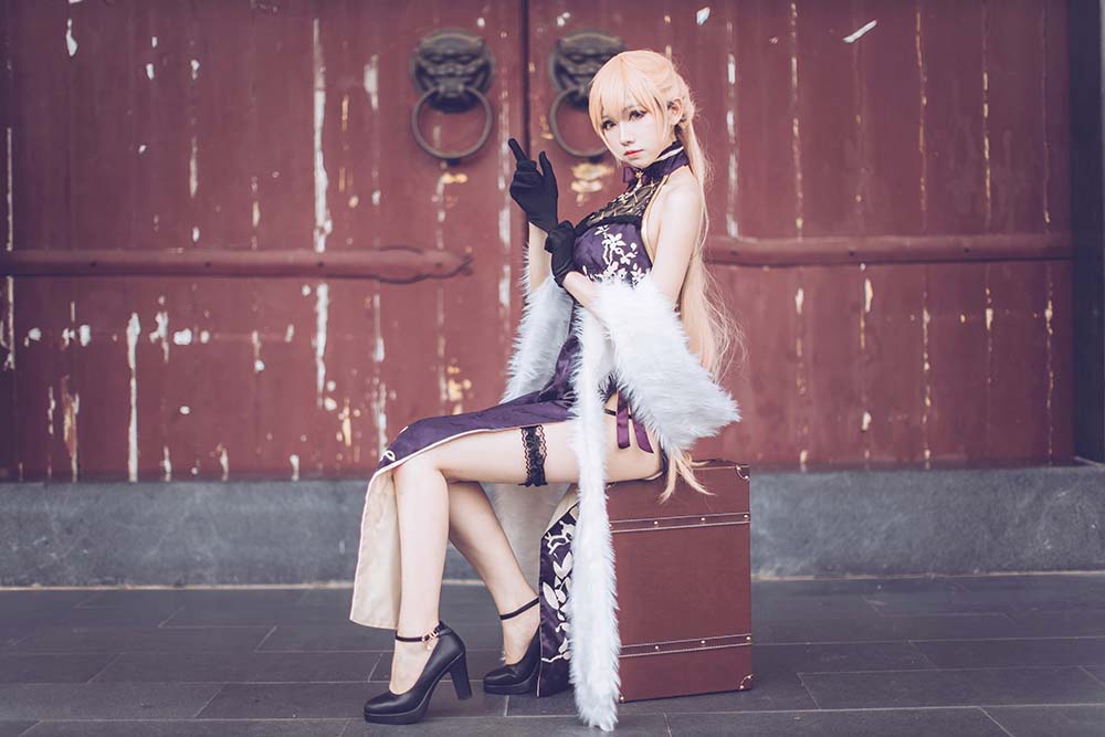 Coser衣衣 – 少女前线 紫雨心