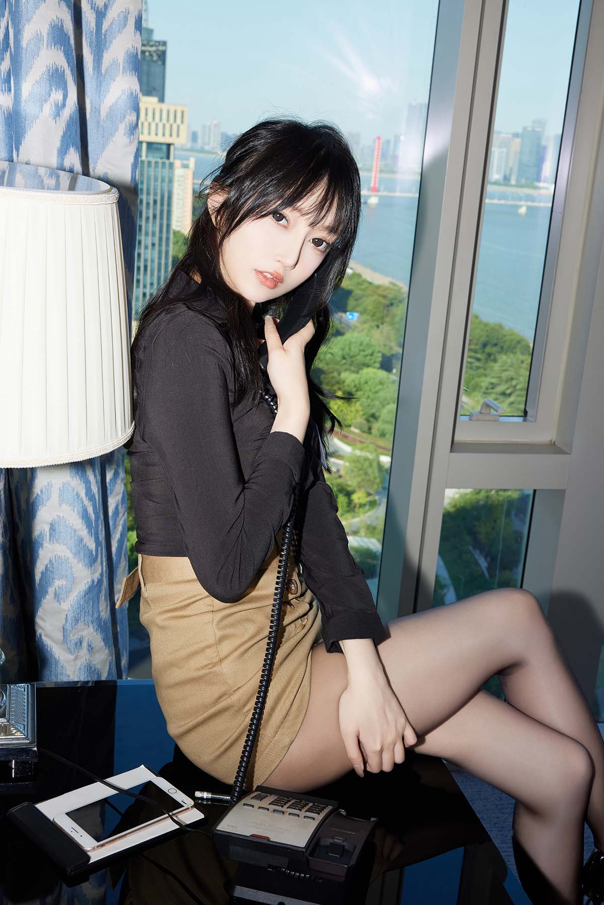 玥儿玥 – 蒙面黑丝