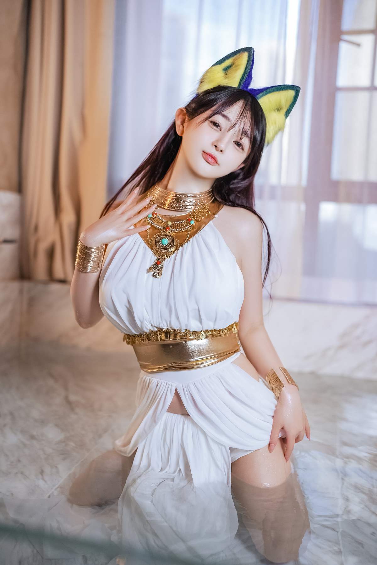 桜井宁宁 – 白色猫娘