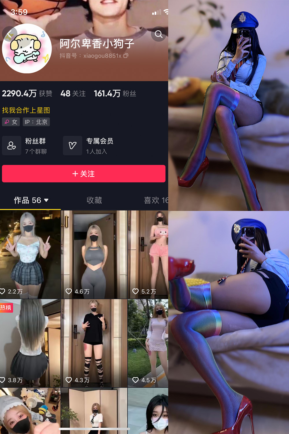 抖音 阿尔卑香小狗子 微密圈 NO.031期